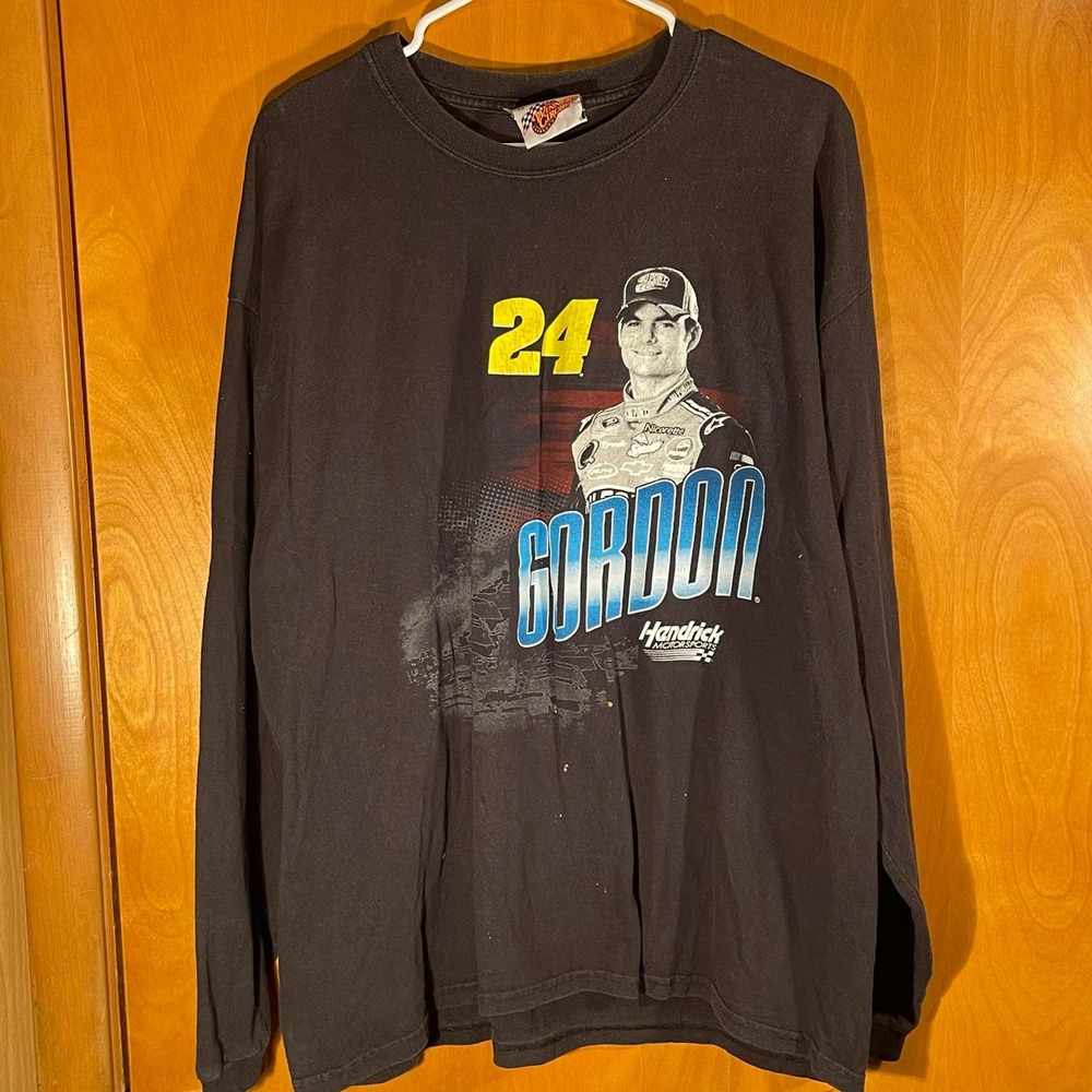 Vintage Nascar Jeff Gordon‎ #24 Dupont Long Sleeve Shirt Winners Circle XL